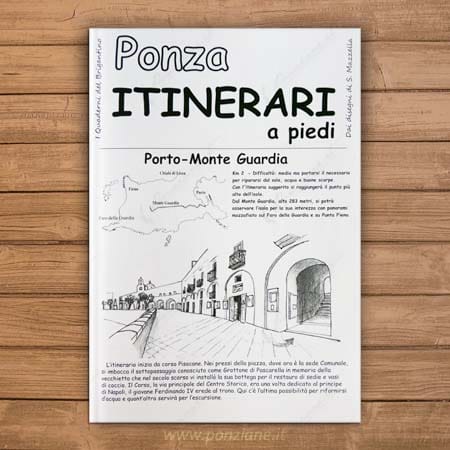 Ponza, Itinerari a piedi